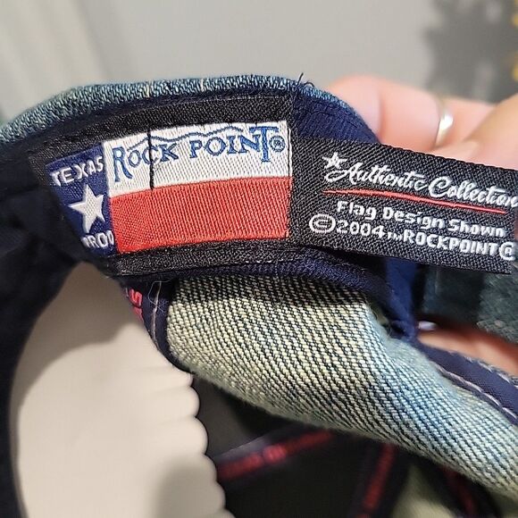 "Dont Mess With Texas" Hat Cap Strap Back Texas Flag Embroidered Slogan Unisex - Picture 5 of 7